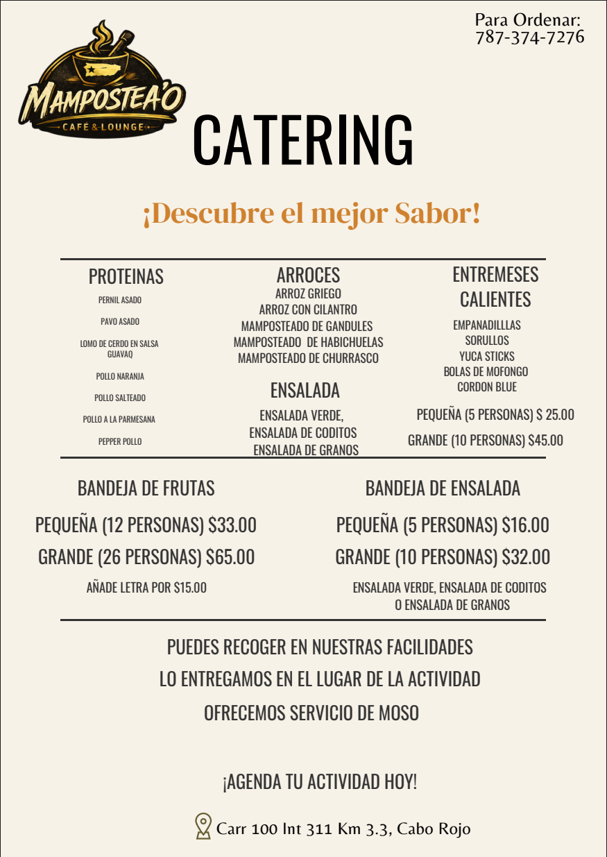 Catering - Opción 1
